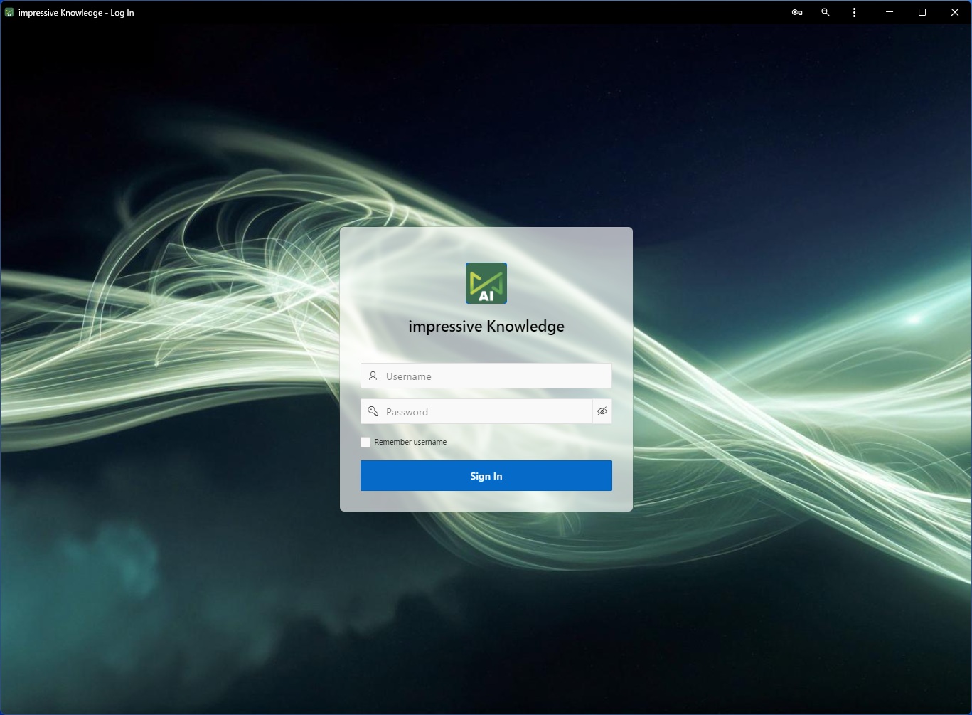 AIナレッジログイン